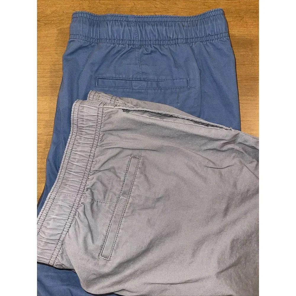 Amazon Essentials Shorts Men XXL Lot Of 2‎ Qty 2 Elastic Vacation Beach Island